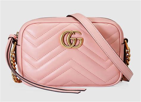 small pink Gucci purse